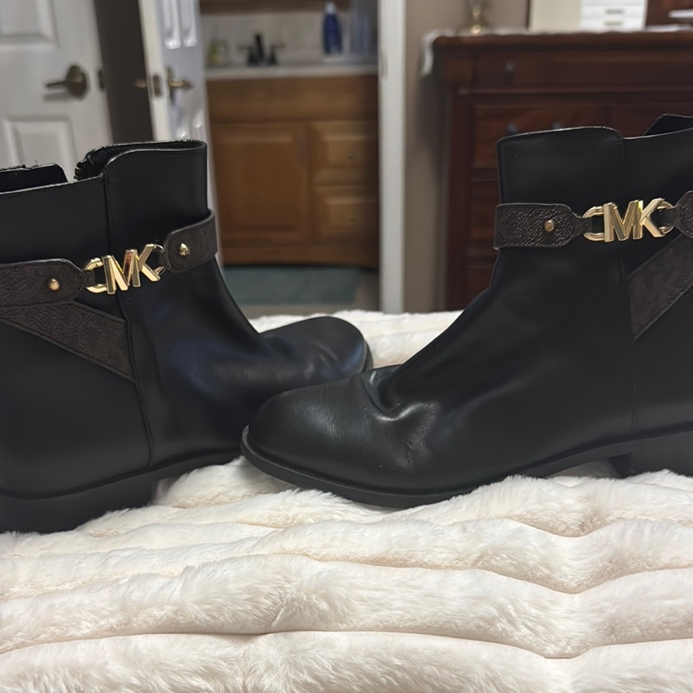 Michael Kors Black Ankle Boots